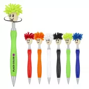 Długopis z włosami z obrotową kulką