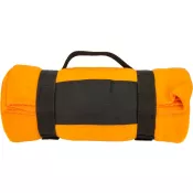pomarańczowy - Koc z polaru 170 g/m² GIANFRANCO