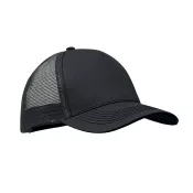 Czapka z daszkiem trucker bawełniana 250 g/m² BLIST Czarny