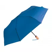 niebieski - Parasol automatycznie otw./zam.ø95 cm  z RPET Kasaboo