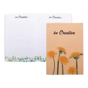 naturalny - CreaNote Plus A5 Eco personalizowany notes