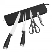 Zestaw do krojenia ze stali nierdzewnej