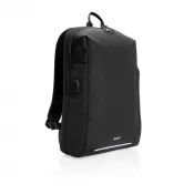 czarny - Plecak na laptopa Swiss Peak AWARE™, ochrona RFID