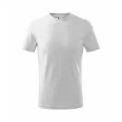 Biały - Koszulka bawełniana dziecięca 160 g/m²  BASIC 138