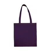 Purple - Torba bawełniana 140 g/m² marki SG, 38 x 42 cm, płaska