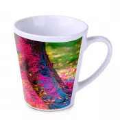 Kubek reklamowy Latte Art Solid (330 ml)