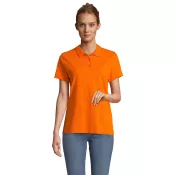 Koszulka polo damska Sol's PULSE WOMEN Pomaranczowy
