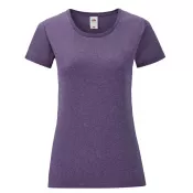 heather purple - Damska koszulka reklamowa Fruit of the Loom LADIES ICONIC 150 T