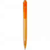 Pomarańczowy - Thalaasa długopis kulkowy z plastiku pochodzącego z oceanów