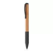 czarny - Bripp bambusowy długopis