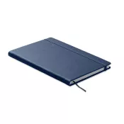 Notes A5 w okładce PU 100 kartek w linię OURS Niebieski