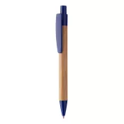 niebieski - Colothic długopis bambusowy