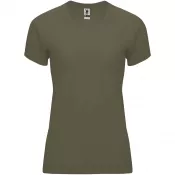 Militar Green - Damska koszulka techniczna 135 g/m² ROLY BAHRAIN WOMAN 0408