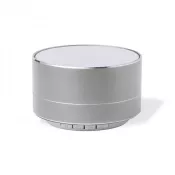 srebrny - Głośnik bezprzewodowy 3W z aluminium z recyklingu