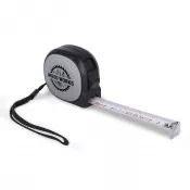 czarno / szary - MeasureMate measuring tape 3M