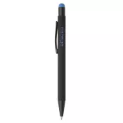 jasnoniebieski - Długopis metalowy z kolorowym grawerem Pearly