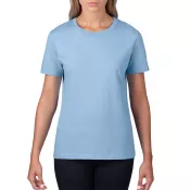 Light Blue  - Koszulka bawełniana 185g/m² Gildan Premium Cotton® - DAMSKA