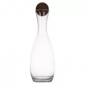 transparentny - Karafka Sagaform Nature z korkową zatyczką 1,5 liter