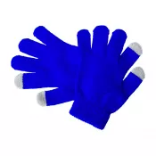 niebieski - Pigun dziecięce rękawiczki do ekranów dotykowych