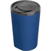 light grey - Kubek ceramiczny soft-touch 400 ml TOMAS