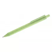 zielony jasny - Długopis ze słomy pszennej REVI