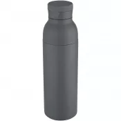Twilight Grey - Illuminate butelka termiczna o pojemności 650 ml z podwójnymi ściankami, wykonana ze stali nierdzewnej z recyklingu z certyfikatem RCS.