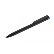 niebieski - Długopis metalowy ALI z dwukolorowym grawerem