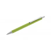 zielony jasny - Długopis reklamowy metalowy NOVI