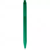 Zielony - Chartik monochromatyczny długopis z papieru z recyklingu z matowym wykończeniem