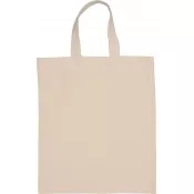 Torba bawełniana z krótkimi uszami 140 g/m2 ANTIBES