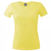 yellow - Koszulka bawełniana damska 150 g/m² KEYA WCS 150 