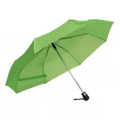 jasnozielony - Automatyczny, wiatroodporny, kieszonkowy parasol BORA