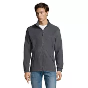 Bluza polarowa męska rozpinana 300 g/m² Sol's NORTH Szary Melanż