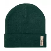 ciemno zielony - Daison czapka zimowa z bawełny organicznej