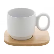 biały - Kaguya kubek ceramiczny