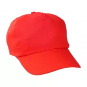 czerwony - Sport czapka z daszkiem