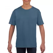 Indigo Blue  - Koszulka bawełniana 150 g/m² Gildan SoftStyle™ - DZIECIĘCA