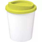 Biały-Limonka - Kubek termiczny z plastiku 250 ml dowolny mix kolorów