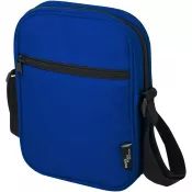 Błękit królewski - Byron torba na ramię o pojemności 2 l wykonana z materiałów z recyklingu z certyfikatem GRS