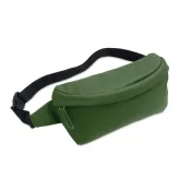 Saszetka biodrowa RPET 600D BANGKOK WAIST Ciemnozielony