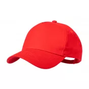 czerwony - Gleyre czapka z daszkiem