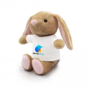 jasnobrązowy - Pluszowy zając RPET | Jumpie