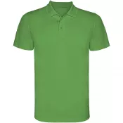 Green Fern - Dziecięca sportowa koszulka polo z poliestru 150 g/m² ROLY MONZHA 