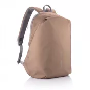brązowy - Bobby Soft plecak chroniący przed kieszonkowcami