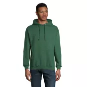 Bluza unisex z kapturem 280 g/m² Sol's CONDOR Ciemno-Zielony