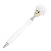 Długopis z włosami z obrotową kulką