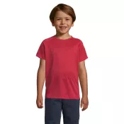 Koszulka sportowa dziecięca 140 g/m² Sol's SPORTY KIDS Czerwony