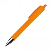 pomarańczowy - Długopis reklamowy plastikowy 10694