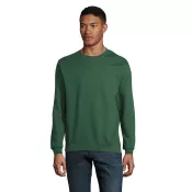 Bluza unisex bez kaptura 280 g/m² Sol's COLUMBIA Ciemno-Zielony