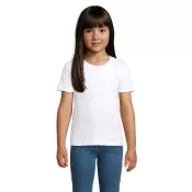 Koszulka organiczna 150 g/m² Sol's CRUSADER KIDS Bialy